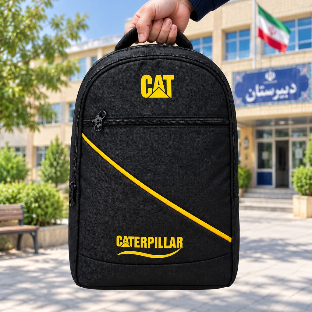 کوله پشتی Cat مشکی مدل CATERPILLAR